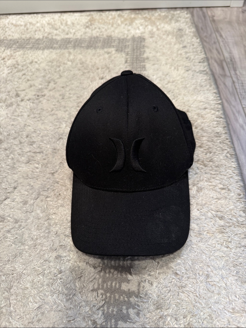 Hurley Black Flexfit Logo Cap